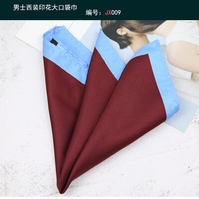 Linbaiway maramica s džepnim kvadratom za muške maramice s cvjetnim uzorkom paisley maramice Ručnici s džepnim kvadratom na prsima za party maramice