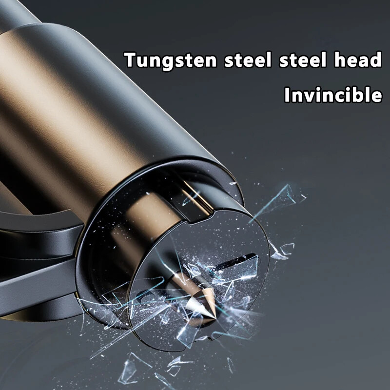 3 ühes multifunktsionaalne autoklaasi purustatud aknahaamriga auto koos päästehaamriga hädaabiauto turvavöö lõikuriga