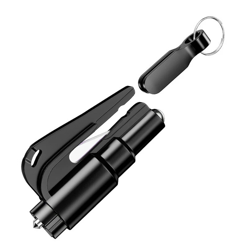 3 ühes multifunktsionaalne autoklaasi purustatud aknahaamriga auto koos päästehaamriga hädaabiauto turvavöö lõikuriga