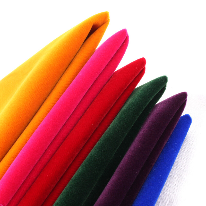 Patrat de buzunar din catifea pentru bărbați, femei, piept, prosop, hachiuri de nuntă, costum bărbați, batistă, prosop de buzunar solid pentru cadouri