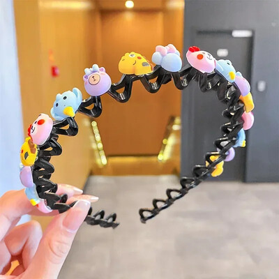 Dodaci za kosu za djevojčice Vezice Trake za glavu Bandeaux Scrunchie Bandana Modna traka za kosu Korejska tijara Cheveux Fille Kids Slatka