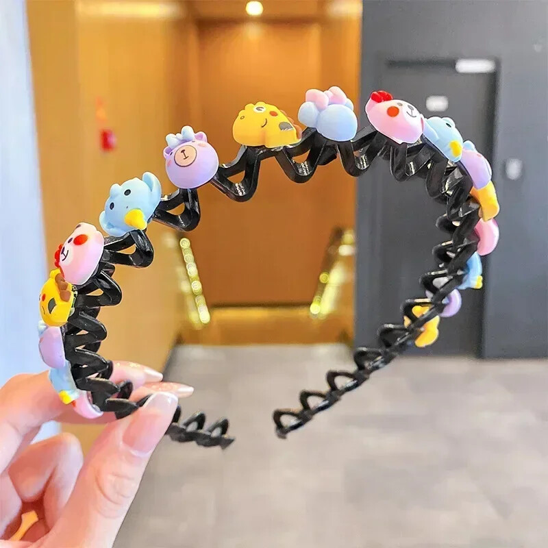 Dodaci za kosu za djevojčice Vezice Trake za glavu Bandeaux Scrunchie Bandana Modna traka za kosu Korejska tijara Cheveux Fille Kids Slatka