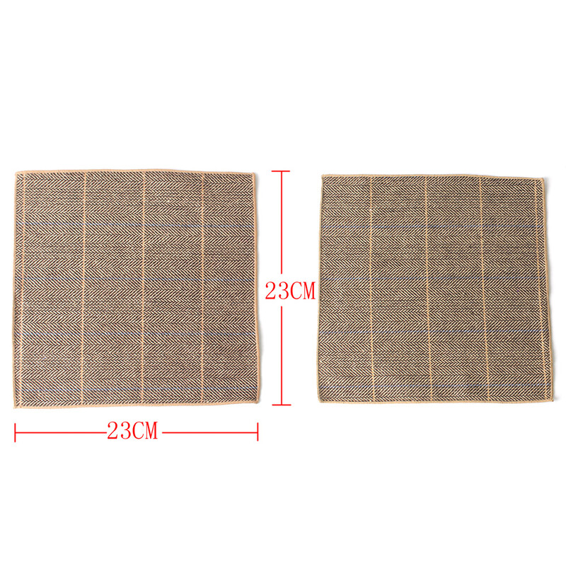 Batistă de lână de modă pentru bărbați Costum pătrat de buzunar în carouri de lână Hankies de afaceri cu model de heringbone prosop de buzunar în carouri