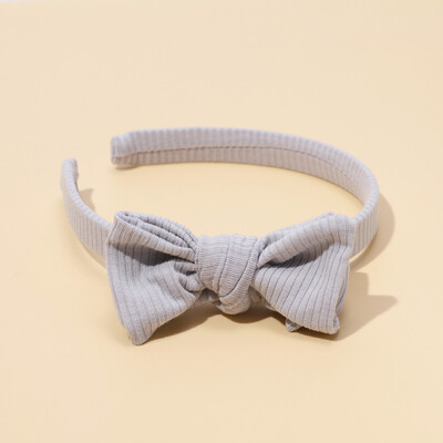 Accesorii pentru bebeluși pentru nou-născut copii mici, fetiță, băiat, bentiță, culoare uni, cerc de păr, accesorii de păr cu fundă atmosferică simplă