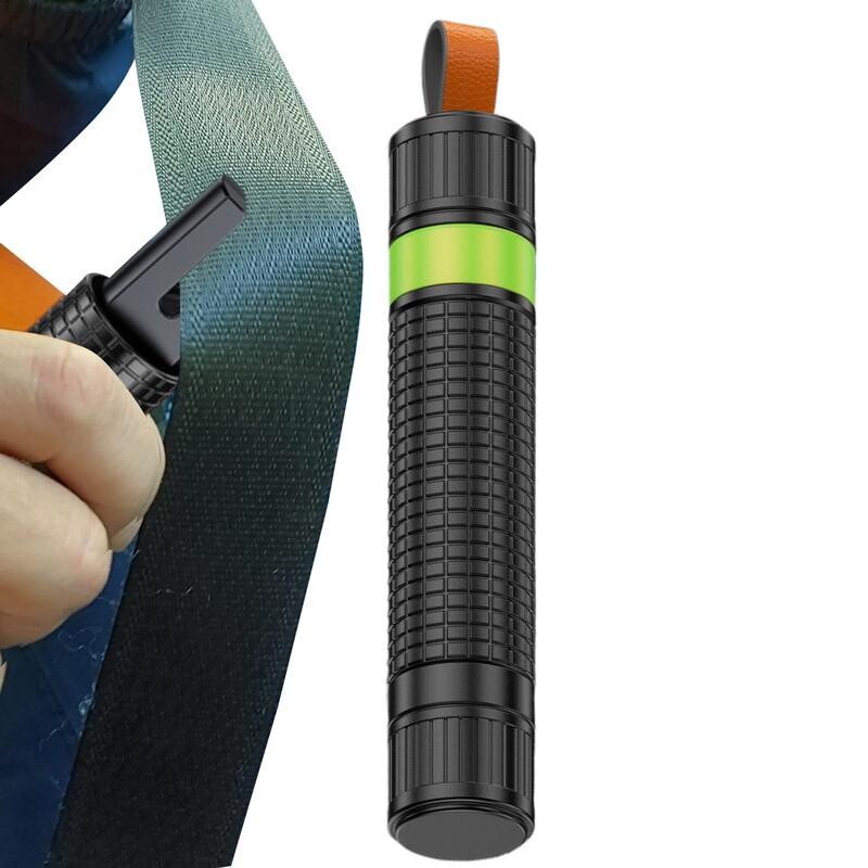 Automobilio saugos plaktukas 2 viename pabėgimo įrankis su lango laužytuvu ir saugos diržo pjaustytuvu, švytinčiu lango plaktuko įrankiu automobilių priedams