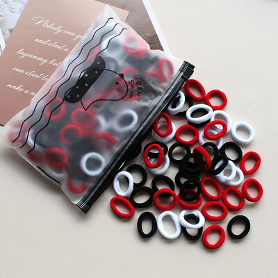 100 komada 2 CM dječje elastične gumice za kosu Gumica za gumu za djevojčice Gumica za djecu Najlonske gumice za kosu Traka za kosu Dodaci za kosu za bebe