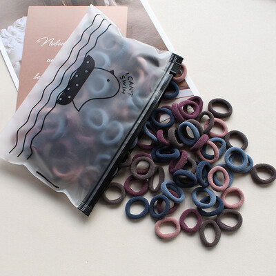 100 komada 2 CM dječje elastične gumice za kosu Gumica za gumu za djevojčice Gumica za djecu Najlonske gumice za kosu Traka za kosu Dodaci za kosu za bebe