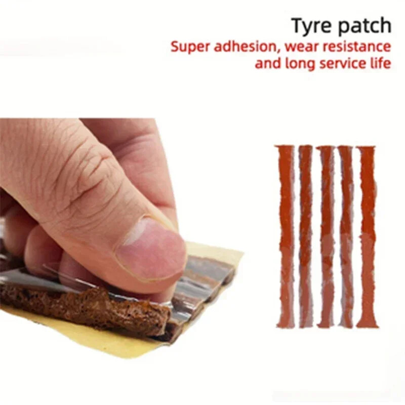 Automobilių motociklų padangų taisymo rinkinys Pradūrimo kamščio įrankiai Padangų pradūrimo avarinis padangų juostelių maišymo klijų taisymo įrankių rinkinys