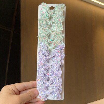 10 gab. Masīvi tauriņveida matu loki un matu sprādzes zīdaiņiem, ādai, bērniem, matu aksesuāri, matu sprādzes, galvassegas, dāvana