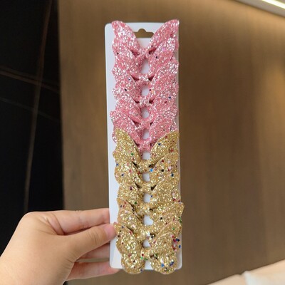 10 gab. Masīvi tauriņveida matu loki un matu sprādzes zīdaiņiem, ādai, bērniem, matu aksesuāri, matu sprādzes, galvassegas, dāvana