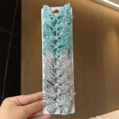 10 gab. Masīvi tauriņveida matu loki un matu sprādzes zīdaiņiem, ādai, bērniem, matu aksesuāri, matu sprādzes, galvassegas, dāvana