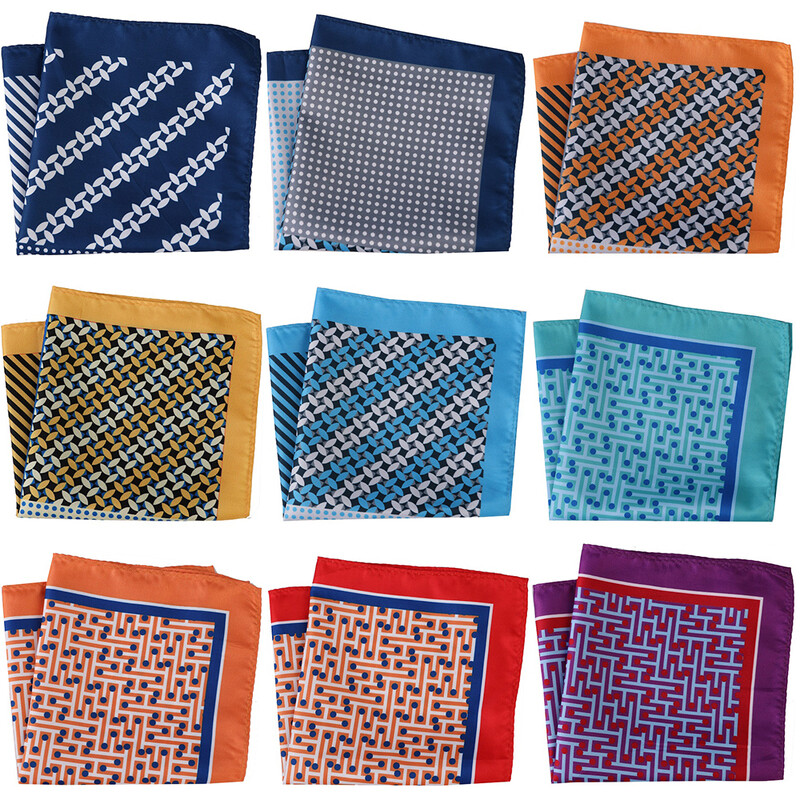 Tailor Smith Patrat de buzunar nou sosire 30x30cm Batiste Costum bărbați Hanky Floral Paisley Piept Prosop Moda Bărbați Accesorii