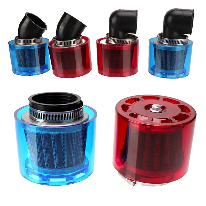 28mm-48mm koljeno/ravno/90 stupnjeva motocikl vodootporan čistač zračnog filtra za 50cc-250cc ATV Pit Motocross motocikle