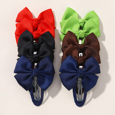 10 bucăți/lot cleme de păr de iepure cu flori cu sclipici pentru fete drăguțe BB agrafe de păr lucrate manual Barrette accesorii de păr la modă pentru copii