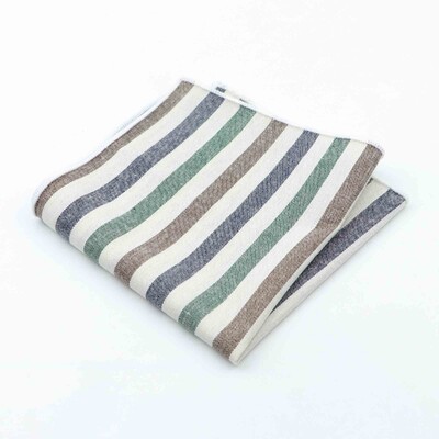 Ženski pamučni rupčići, tkani šareni print, karirani džepni kvadrat, muški, ležerni, dugini kvadratni džepovi, rupčići, ručnici