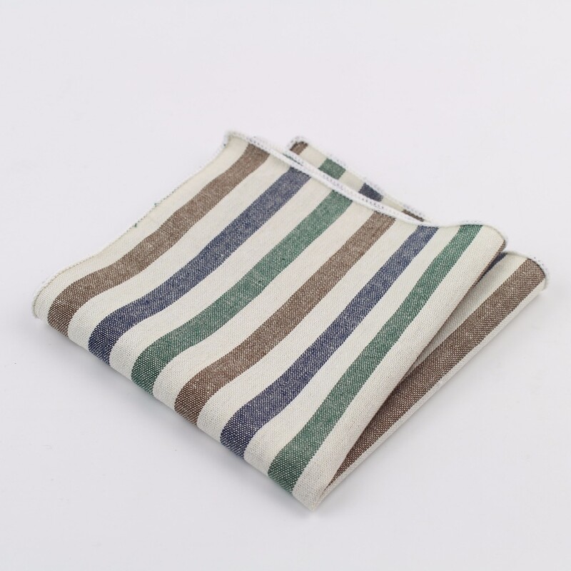 Ženski pamučni rupčići, tkani šareni print, karirani džepni kvadrat, muški, ležerni, dugini kvadratni džepovi, rupčići, ručnici