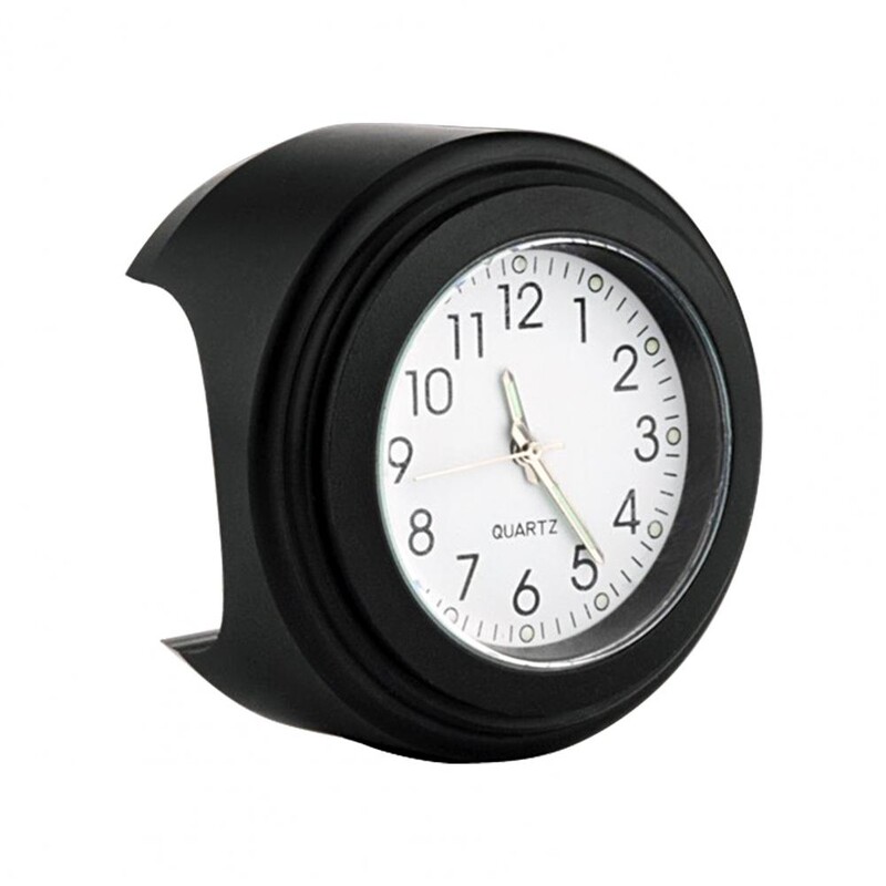 1 set piesă de schimb ceas cu montare pe ghidon, cadran mare, durabil, ceas de temperatură pentru motociclete pentru MTB