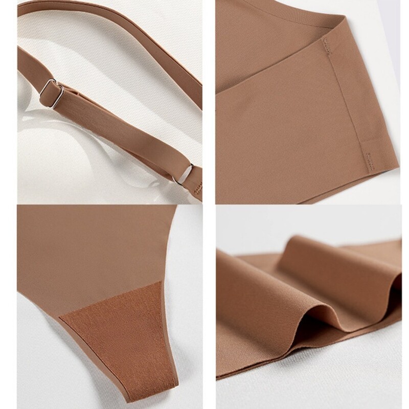 ZXYOUPING Bešavni grudnjak od ledene svile Beauty Back Sportski joga grudnjak Top bez podloge za prsa Bežični grudnjak Donje rublje veće veličine