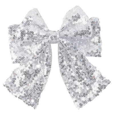 ncmama Velike mašne Šljokice Kosa za kosu za žene Modne djevojke Ručno izrađene ukosnice s mašnama Ženska ukosnica Pokrivala za kosu Dodaci za kosu