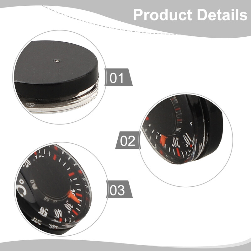 Termometru cu carcasă, interior, exterior, perete, grădină, măsurare cu cadran, scară de înaltă precizie, termometru circular, echipament rezistent la apă