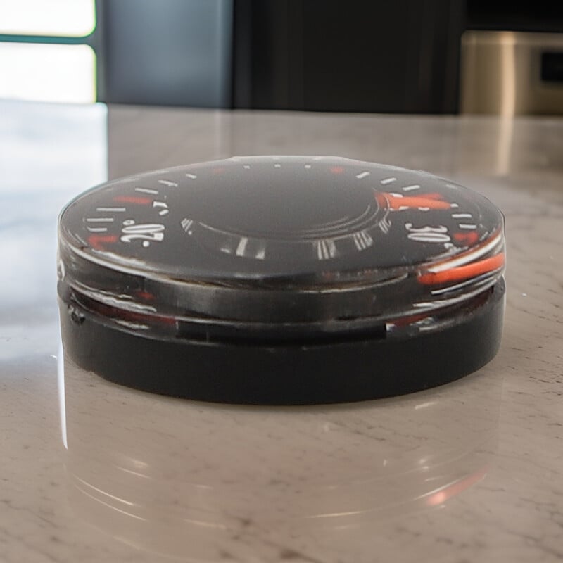 Termometru cu carcasă, interior, exterior, perete, grădină, măsurare cu cadran, scară de înaltă precizie, termometru circular, echipament rezistent la apă