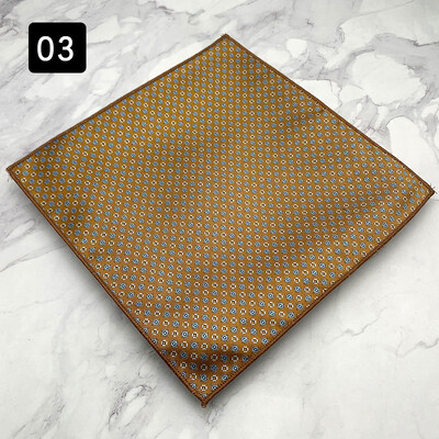 MUGIVALA džepni ručnik Džentlmenska svečana odjeća Dodaci za poslovno vjenčano odijelo Vintage uzorak Smoking Četvrtasti rupčić za zabavu