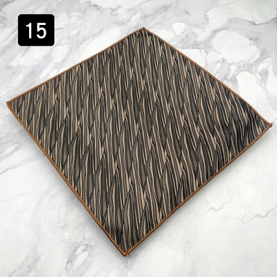 MUGIVALA džepni ručnik Džentlmenska svečana odjeća Dodaci za poslovno vjenčano odijelo Vintage uzorak Smoking Četvrtasti rupčić za zabavu