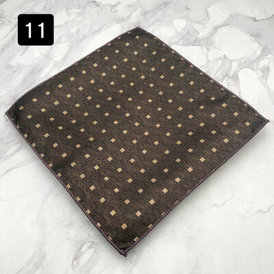 MUGIVALA džepni ručnik Džentlmenska svečana odjeća Dodaci za poslovno vjenčano odijelo Vintage uzorak Smoking Četvrtasti rupčić za zabavu