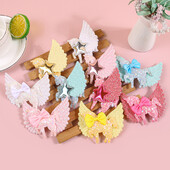 5 бр. Сладко звездно крило Еднорог Фиби за коса Шноли Щипки Еднорог Щипки за коса за момичета Деца Детски аксесоари за коса