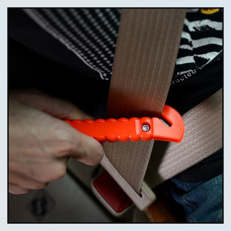 1/2 vnt. išgyvenimo saugaus plaktuko kempingo vairavimo automobilio saugos diržo pjaustytuvo du viename avarinio lūžimo lango stiklo smūgio gelbėjimo įrankiai