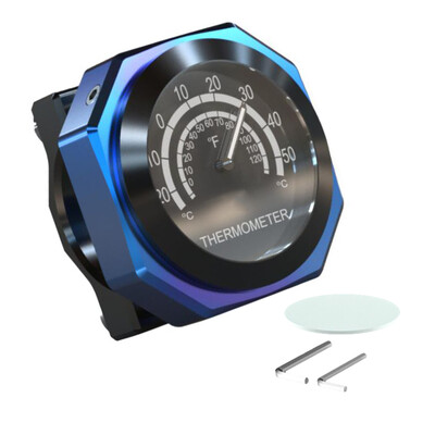 22–28 mm mootorratta veekindla temperatuurinäidiku juhtraua termomeeter, alumiiniumsulamist Yamaha Kawasaki Honda Suzuki jaoks