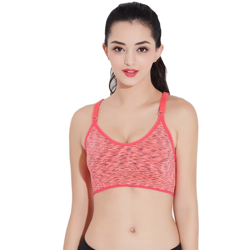 Sutien sport fără fir pentru femei cu spate cros, sutien de susținere care elimină umezeala sutien de alergare