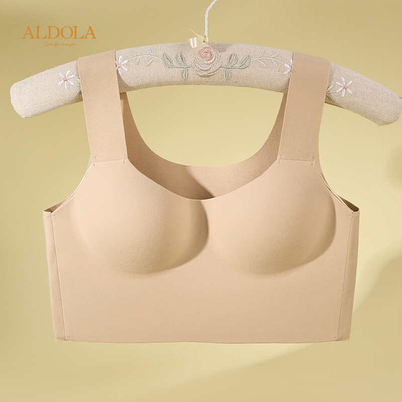 Sutien termic ALDOLA, fără sudură, caldă din lână, lenjerie de corp Push Up Lenjerie pentru femeie Lenjerie de noapte intima pentru toamnă și iarnă