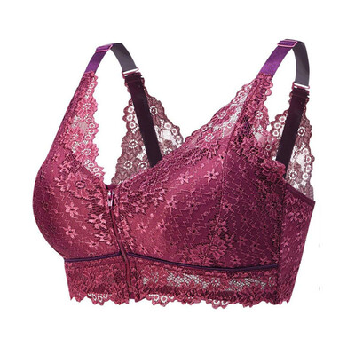 Prednji grudnjak s džepovima na patentni zatvarač za mastektomiju Ženske grudnjačke proteze Jastučići za grudnjak mala prsa dame visoka udobnost čipkana pamučna podstava