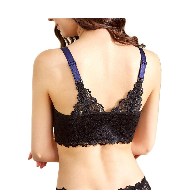 Prednji grudnjak s džepovima na patentni zatvarač za mastektomiju Ženske grudnjačke proteze Jastučići za grudnjak mala prsa dame visoka udobnost čipkana pamučna podstava