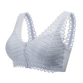 Mastectomiás melltartó teljes fűzővel, nagy, nyitott zsebekkel szilikon mellprotézis betétekkel elülső cipzárral