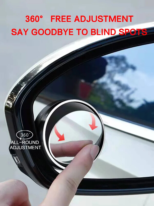 2 buc Oglinda retrovizoare masina Oglinda oarba convexa Oglinda pentru zona oarba Oglinzi suplimentare Oglinda masina cu unghi mort Oglinda punct mort drumul