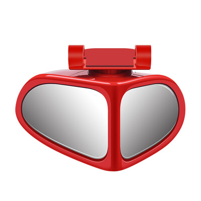 Oglindă pentru unghiul mort pentru mașină 1 pereche roată din față auxiliară retrovizoare oglindă cu două fețe Oglindă cu unghi larg, reglabilă la 360 de grade pentru mașini