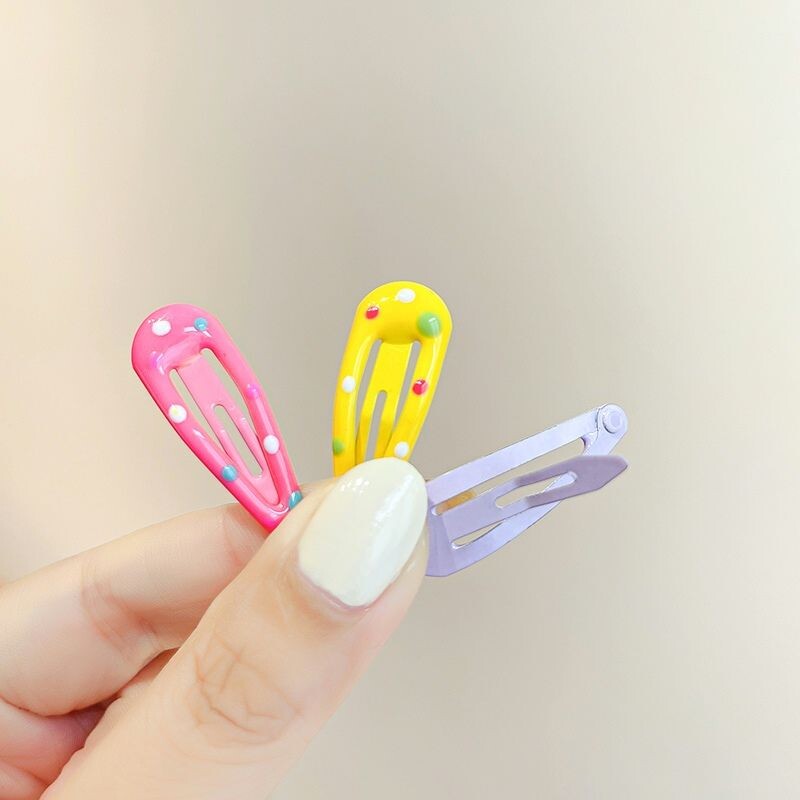 30 kom dječjih dodataka za kosu točkasta ukosnica mini 3 cm BB kopča za kosu sa strane hvataljka za kosu za djevojčice ukosnica u boji slatkiša dječja pokrivala