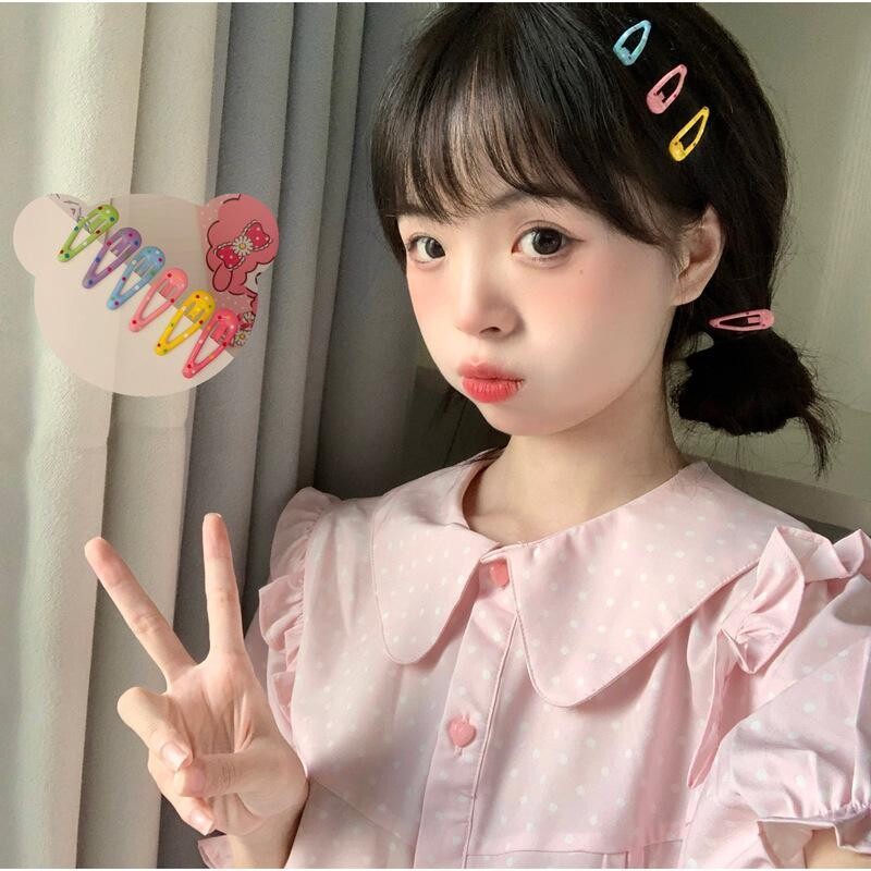 30 kom dječjih dodataka za kosu točkasta ukosnica mini 3 cm BB kopča za kosu sa strane hvataljka za kosu za djevojčice ukosnica u boji slatkiša dječja pokrivala