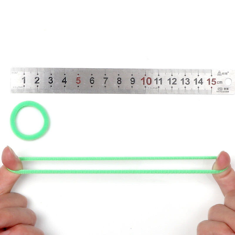 Comerț cu ridicata 30/50/100 buc/lot benzi de păr colorate pentru copii legături de păr fără sudură Bandă elastică de cauciuc pentru fete accesorii dulci pentru coletele