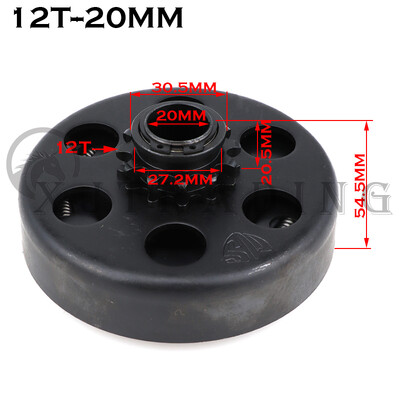 Ambreiaj automat centrifugal cu dinți 10/11/12/13/14/18T 16/19/20/25,4 mm pentru pinion de antrenare GO Kart Fun Minibike 35/420/428 lanț