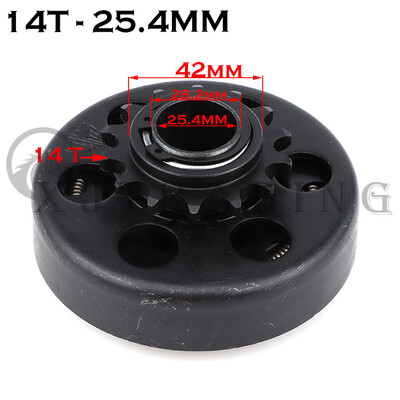 Ambreiaj automat centrifugal cu dinți 10/11/12/13/14/18T 16/19/20/25,4 mm pentru pinion de antrenare GO Kart Fun Minibike 35/420/428 lanț