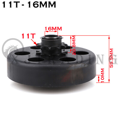 Ambreiaj automat centrifugal cu dinți 10/11/12/13/14/18T 16/19/20/25,4 mm pentru pinion de antrenare GO Kart Fun Minibike 35/420/428 lanț