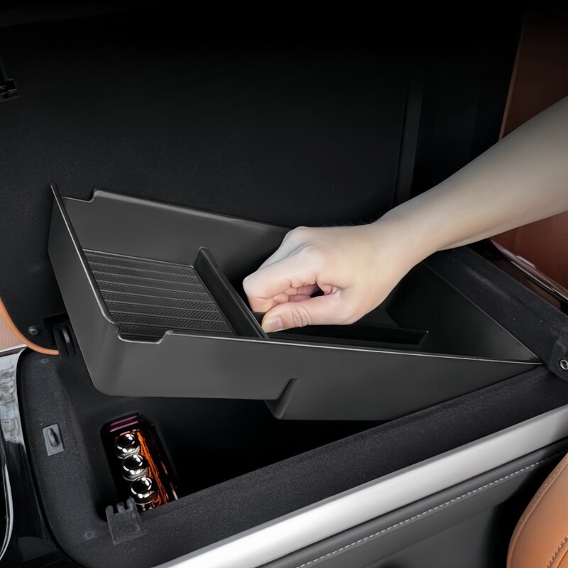 Pentru Xpeng G9 2022-2024 Cutie de depozitare pentru cotiera Cutie de depozitare pentru consola centrală Tavă cu strat inferior central Accesorii pentru organizator cu gel de silice