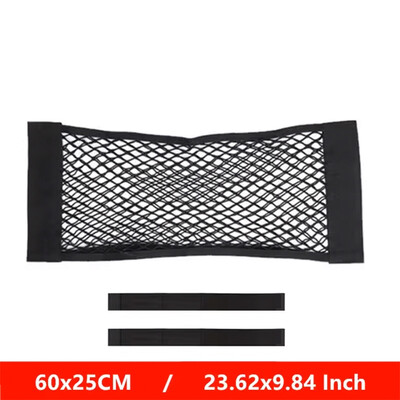 Natrag u automobilu Stražnji prtljažnik Sjedalo Elastični string Net Magic Sticker Organizator za Volvo XC90 XC60 V50 S60 V70 V60 V40 S90 olestar AWD XC40