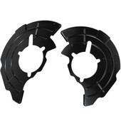 1 buc. disc de praf de frână neagră Placă de suport stânga/dreapta pentru JEEP GRAND CHEROKEE 2005-2010 COMMANDER 2006-2010 52090433AC 52090432AC