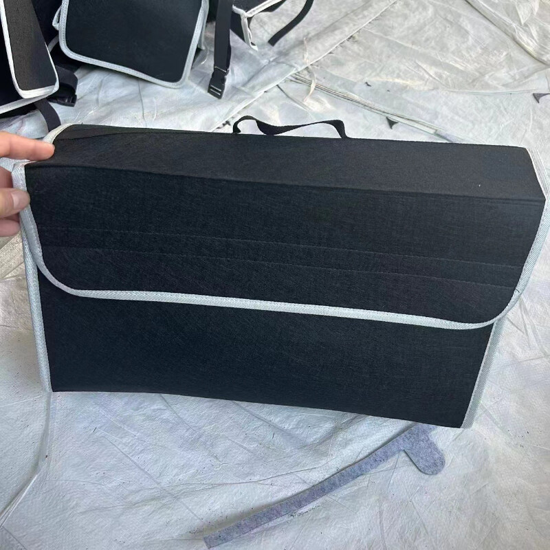 Libisemisvastane sahtel pagasiruumi hoiuruum Tööriistad Auto panipaiga kott Auto pagasiruumi korrastaja pehme vildist hoiukast Autotarvikud Uus