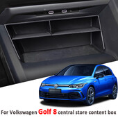 Cutie organizatoare pentru consola centrală auto pentru Volkswagen VW Golf MK8 Golf 8 2020 - 2023 LHD Cutie de depozitare Accesorii pentru carcasă container