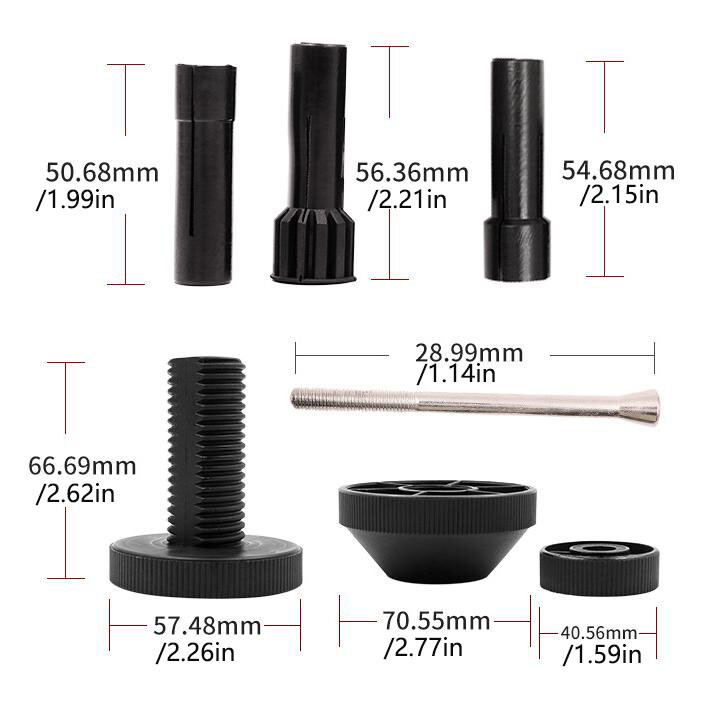 1PC automobiļu sajūga cauruma rīka sajūga plāksnes kalibrēšana, instalējiet īpašu instrumentu kalibratoru auto apkopei un auto remontam